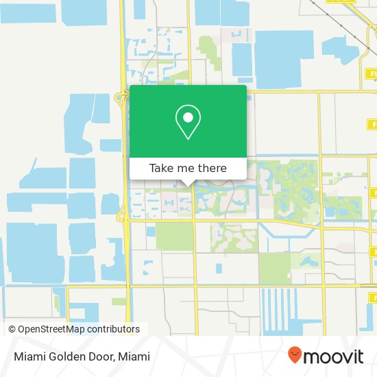 Mapa de Miami Golden Door