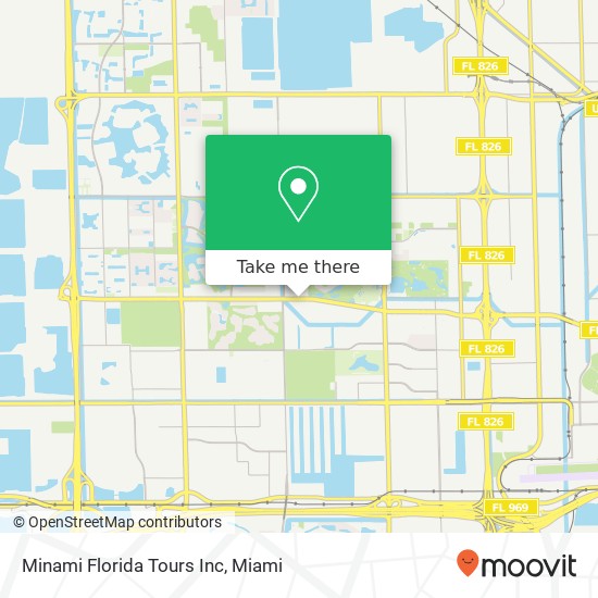 Minami Florida Tours Inc map