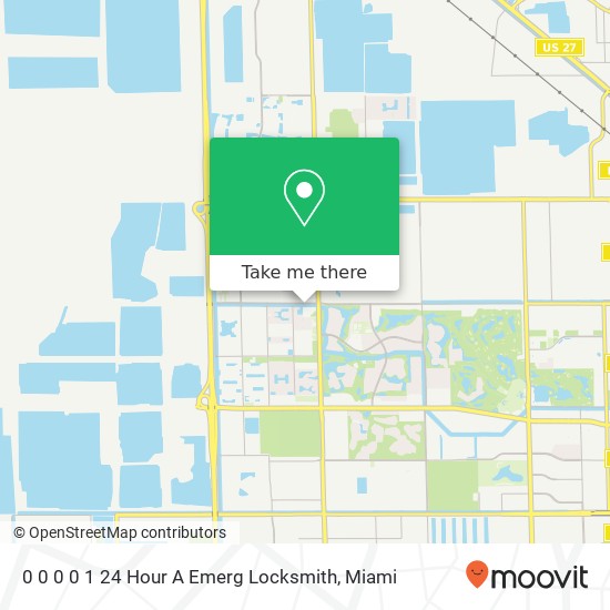 0 0 0 0 1 24 Hour A Emerg Locksmith map