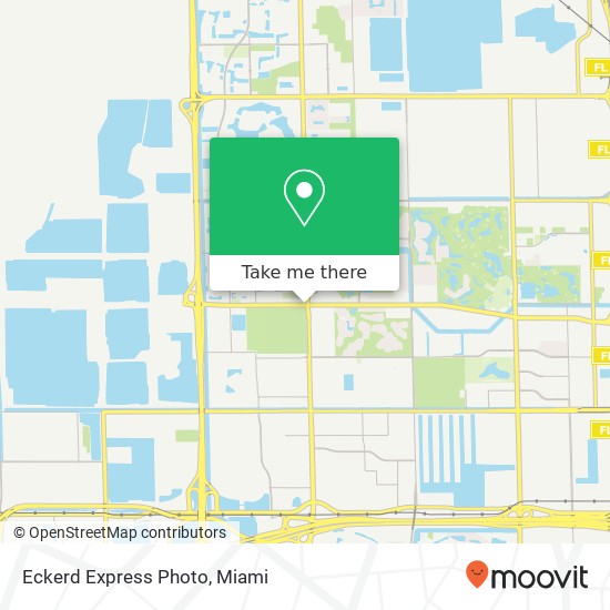 Mapa de Eckerd Express Photo