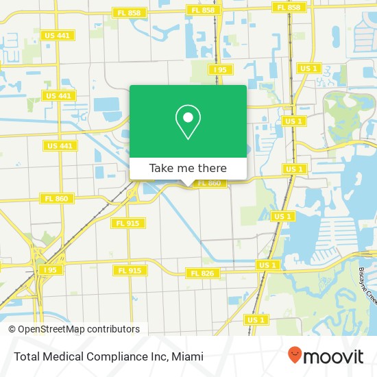 Total Medical Compliance Inc map