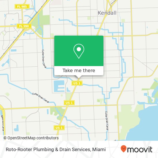 Mapa de Roto-Rooter Plumbing & Drain Services