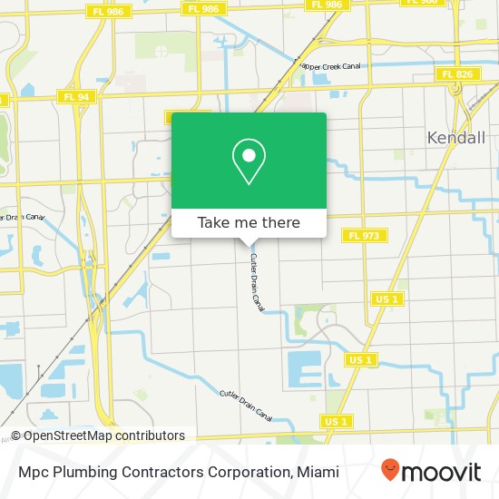 Mpc Plumbing Contractors Corporation map