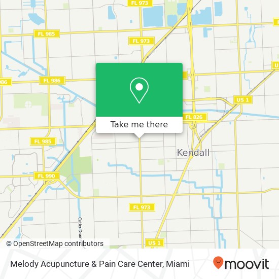 Melody Acupuncture & Pain Care Center map