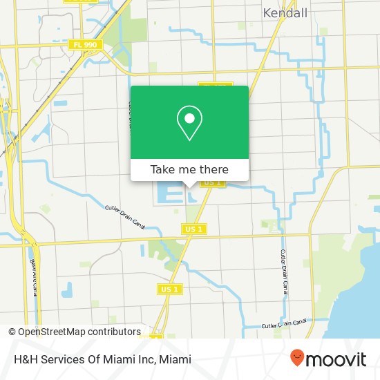 H&H Services Of Miami Inc map