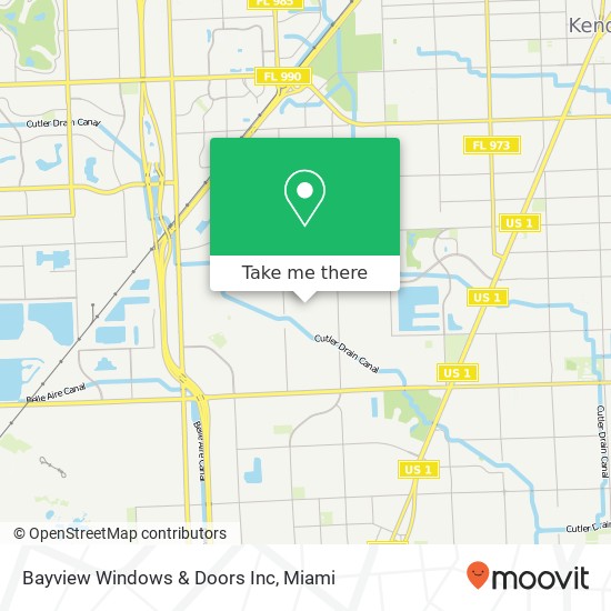 Bayview Windows & Doors Inc map