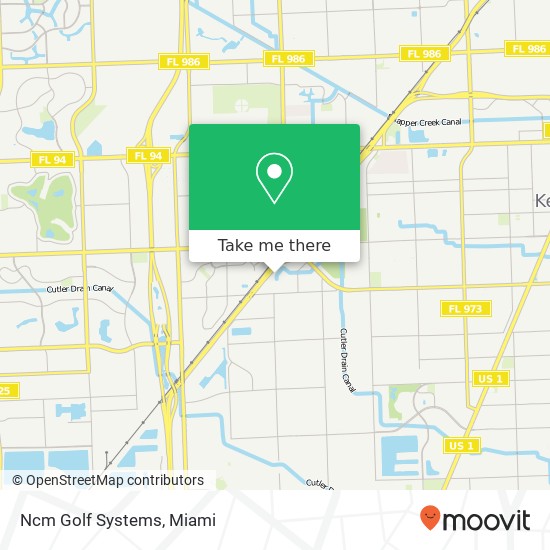 Mapa de Ncm Golf Systems
