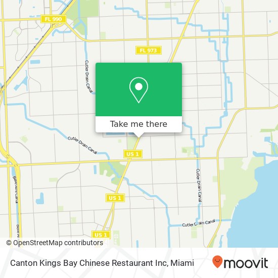 Canton Kings Bay Chinese Restaurant Inc map