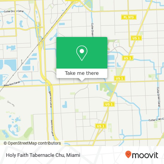 Holy Faith Tabernacle Chu map