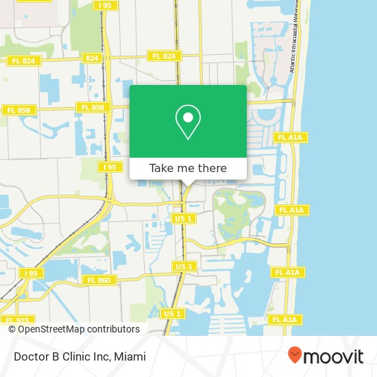 Doctor B Clinic Inc map