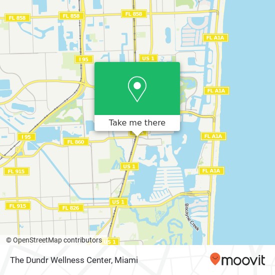 Mapa de The Dundr Wellness Center