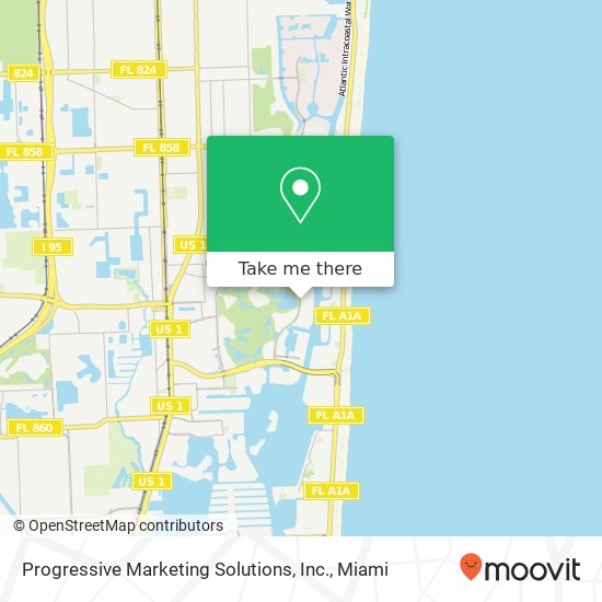 Progressive Marketing Solutions, Inc. map