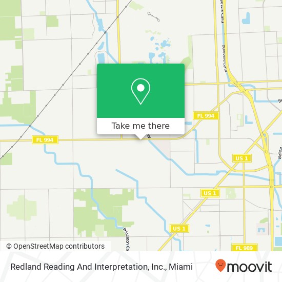 Mapa de Redland Reading And Interpretation, Inc.