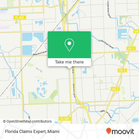 Florida Claims Expert map