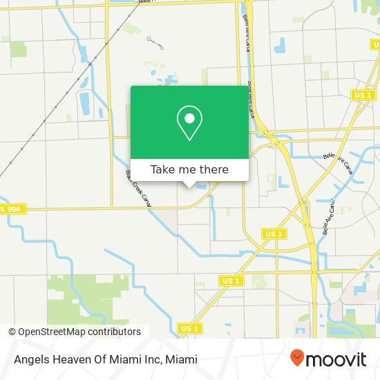 Mapa de Angels Heaven Of Miami Inc