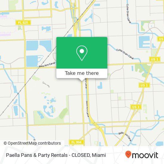 Paella Pans & Party Rentals - CLOSED map