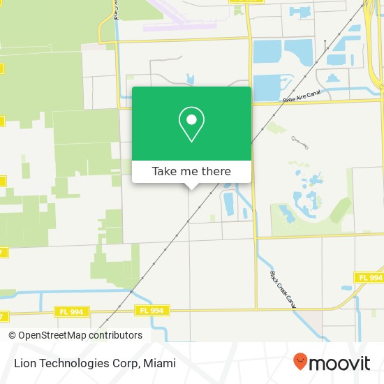 Mapa de Lion Technologies Corp