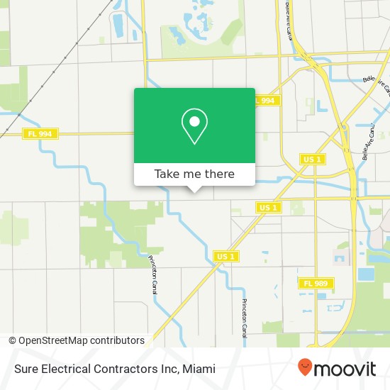 Mapa de Sure Electrical Contractors Inc