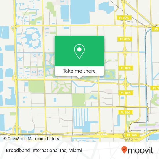 Broadband International Inc map