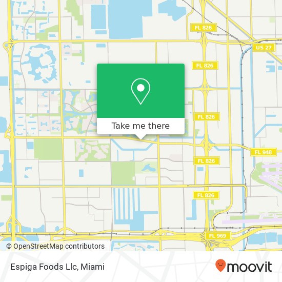 Espiga Foods Llc map