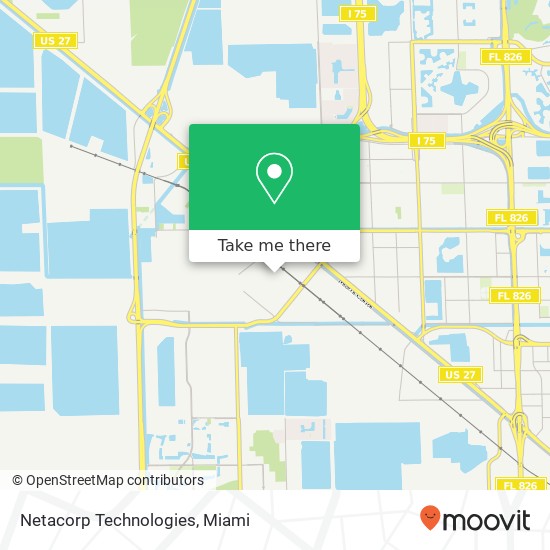 Mapa de Netacorp Technologies