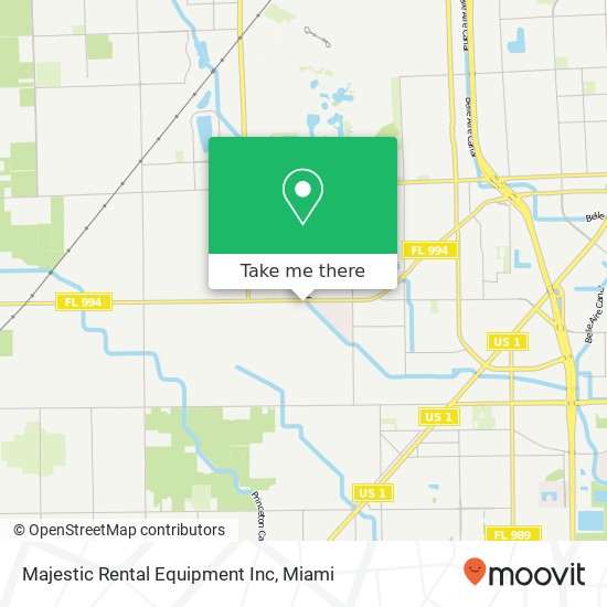 Majestic Rental Equipment Inc map