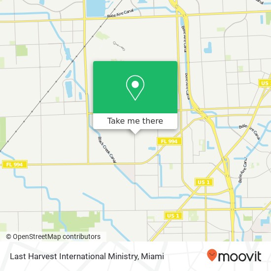 Mapa de Last Harvest International Ministry