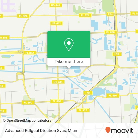 Mapa de Advanced Rdlgcal Dtection Svcs