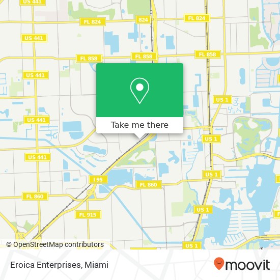 Eroica Enterprises map