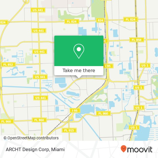 ARCHT Design Corp map
