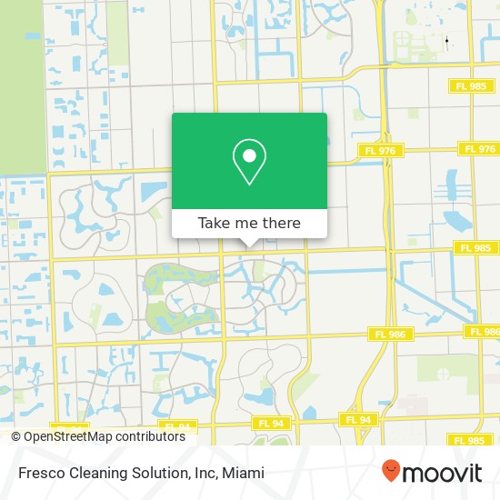 Mapa de Fresco Cleaning Solution, Inc