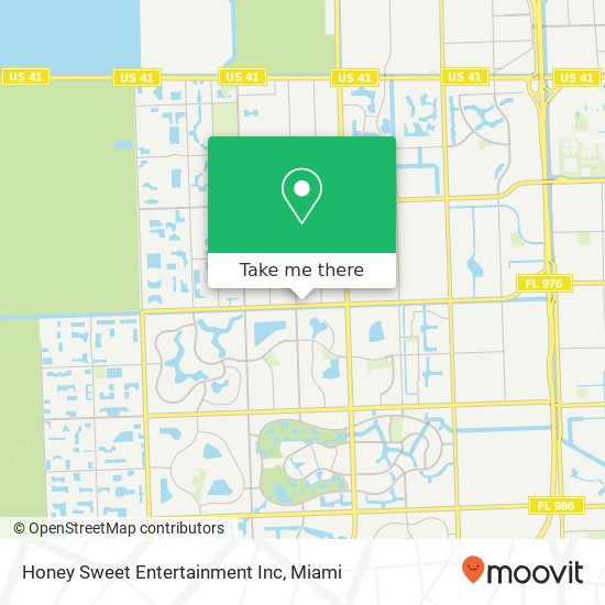 Mapa de Honey Sweet Entertainment Inc