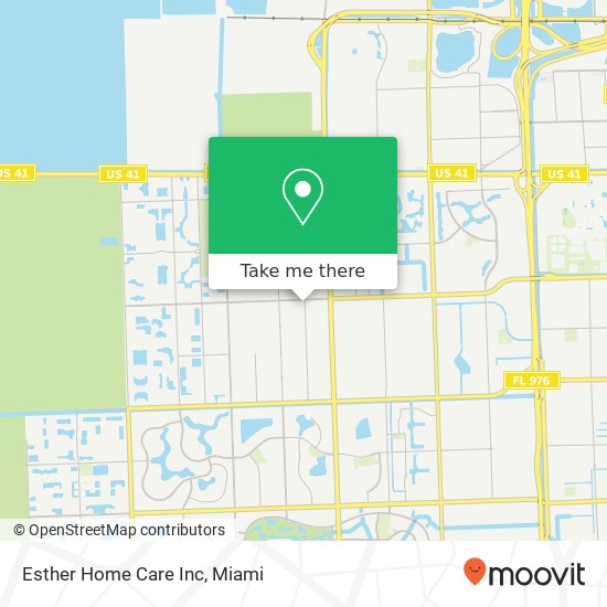 Esther Home Care Inc map