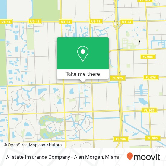 Mapa de Allstate Insurance Company - Alan Morgan