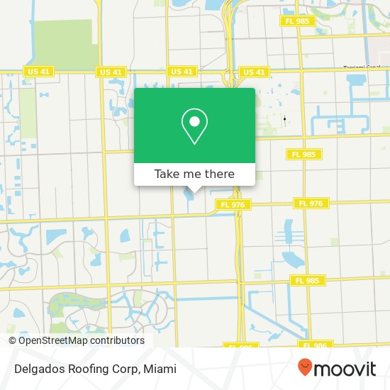 Delgados Roofing Corp map