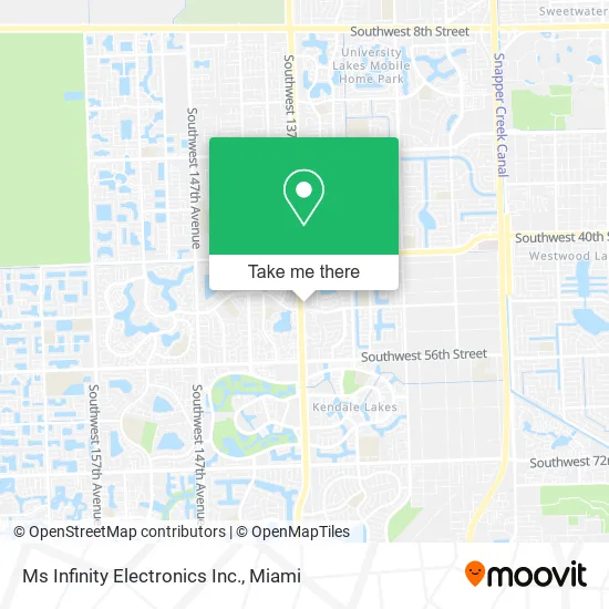 Ms Infinity Electronics Inc. map