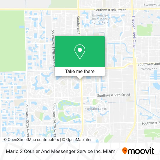 Mario S Courier And Messenger Service Inc map