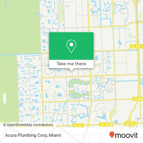 Acura Plumbing Corp map