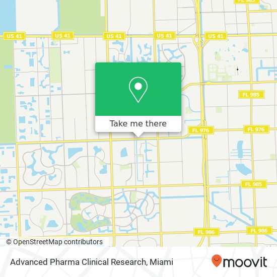 Mapa de Advanced Pharma Clinical Research