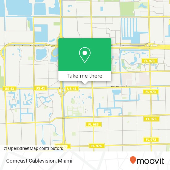 Comcast Cablevision map