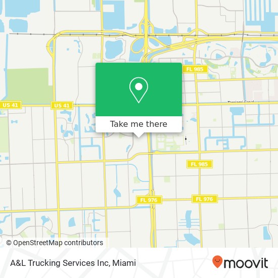 A&L Trucking Services Inc map