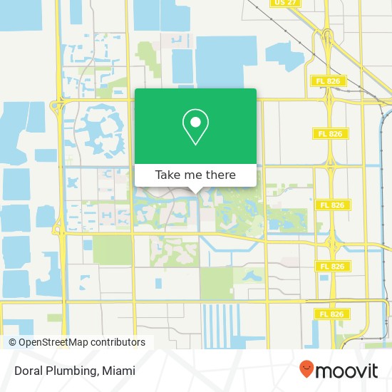 Doral Plumbing map