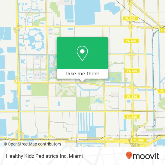 Healthy Kidz Pediatrics Inc map