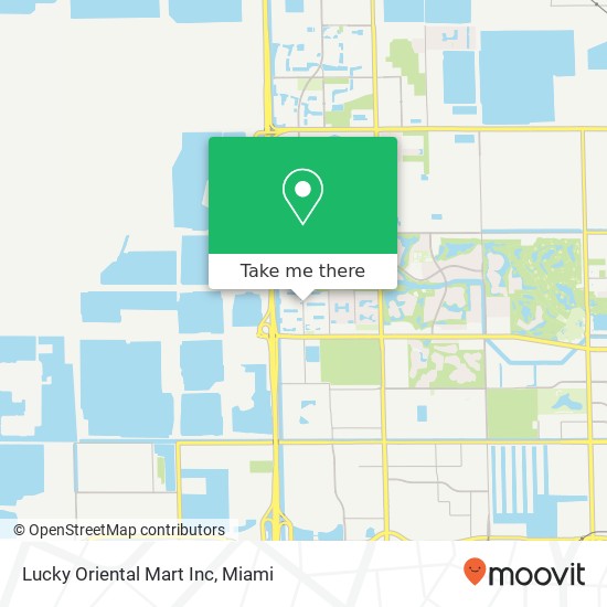 Mapa de Lucky Oriental Mart Inc