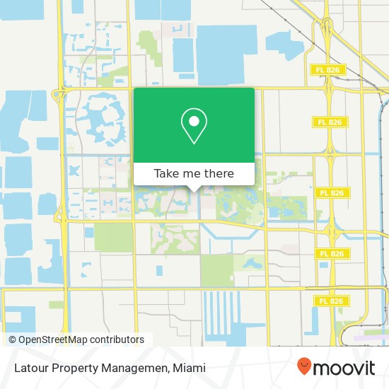 Latour Property Managemen map