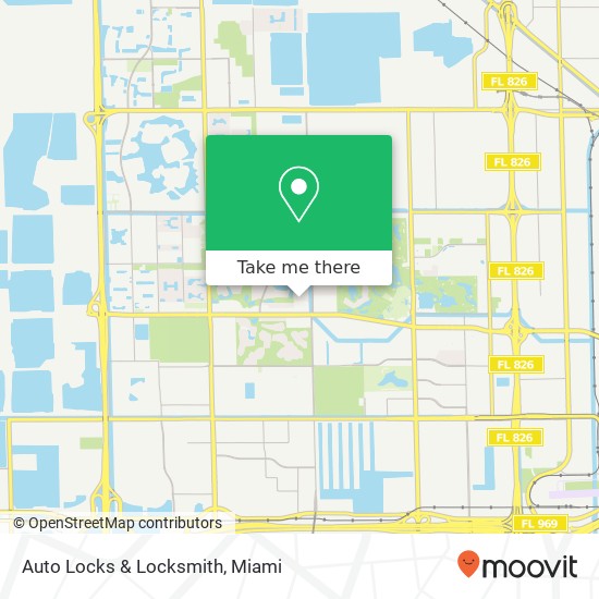 Auto Locks & Locksmith map