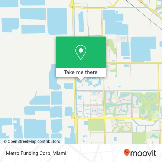 Metro Funding Corp map
