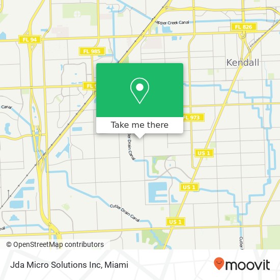 Mapa de Jda Micro Solutions Inc