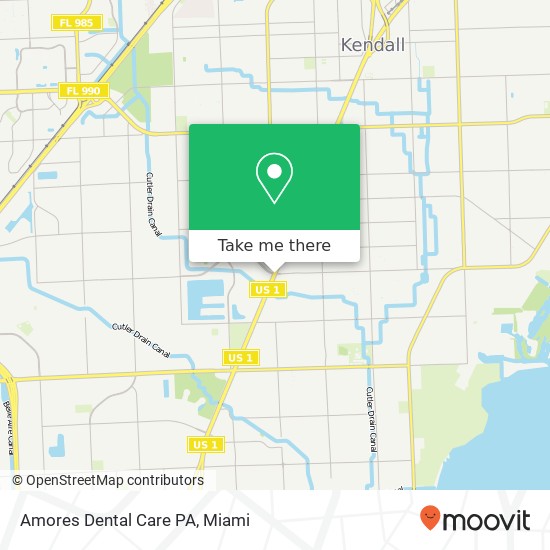 Amores Dental Care PA map
