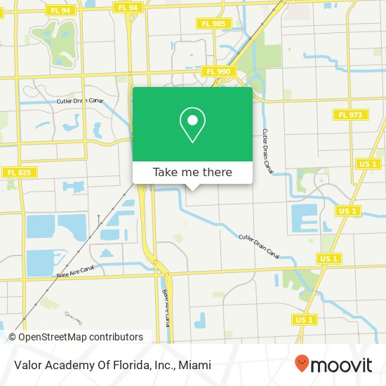 Mapa de Valor Academy Of Florida, Inc.